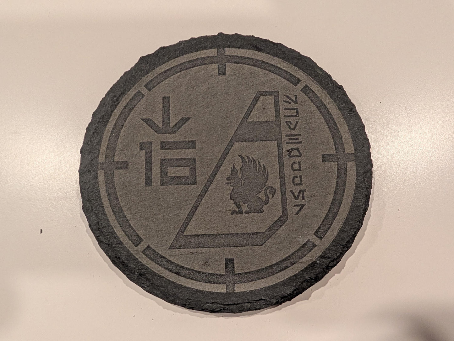 Star Wars Oga's Cantina Slate Coasters Natural Or Coated Galaxy's Edge Black Spire Outpost Batuu