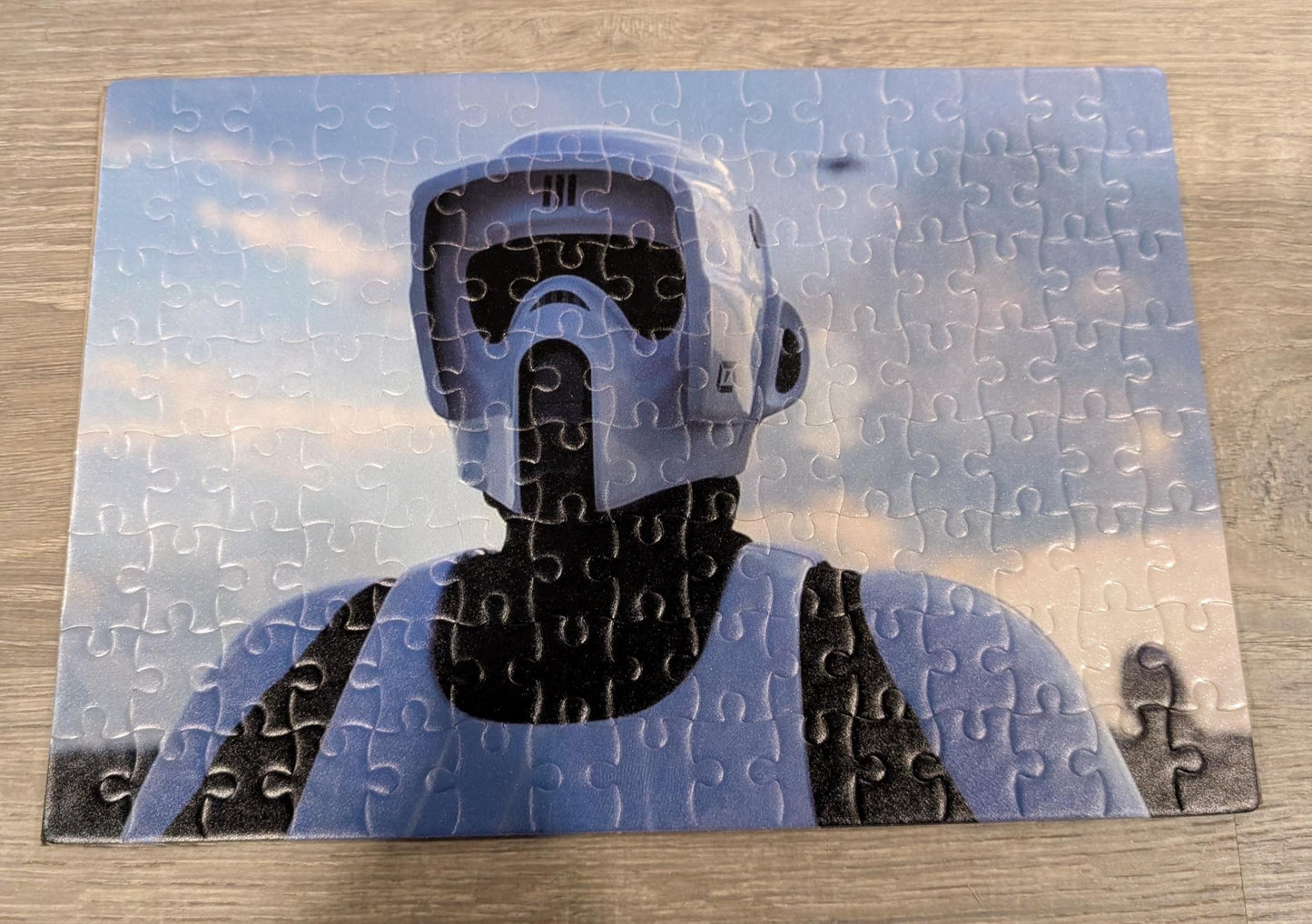 Star Wars Scout Trooper Puzzle 120 Pieces. Customization Available (Use your own Photo)