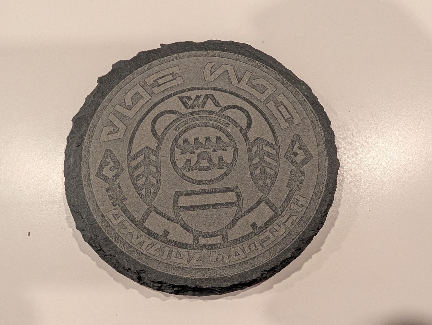 Star Wars Oga's Cantina Slate Coasters Natural Or Coated Galaxy's Edge Black Spire Outpost Batuu