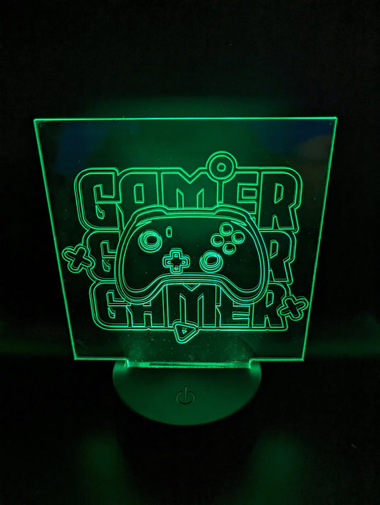 Gamer Decorative Color Changing LED Lamp